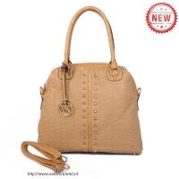 michael kors bedford bowling medium beige boekentassen Winkel Den Haag 6v1va927